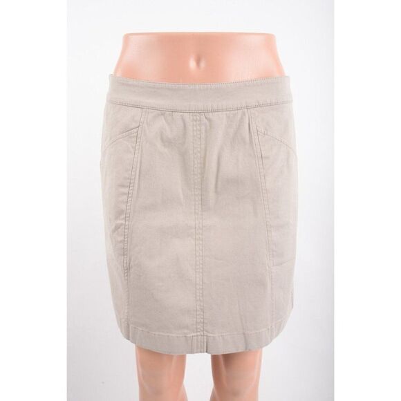 Boden Dresses & Skirts - Boden Womens Daisy Chino Skirt UK 10P US 6P 6 Petite Tan Khaki NWT